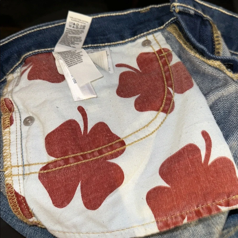 Lucky Brand The Cut Off Jean Shorts - Picture 14 of 14